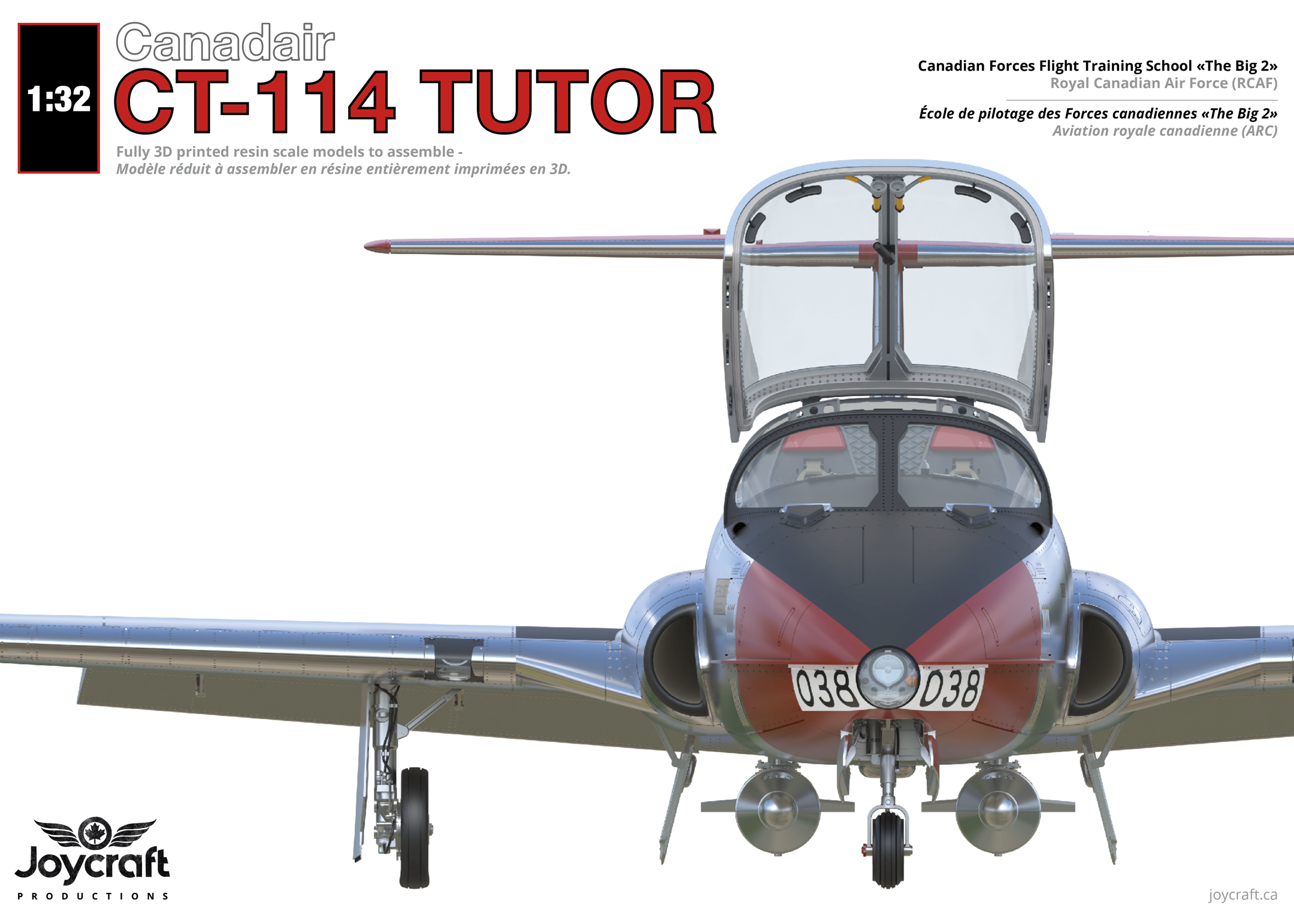 Reservation for : Canadair Tutor 1/32 - CFFTS (Early)