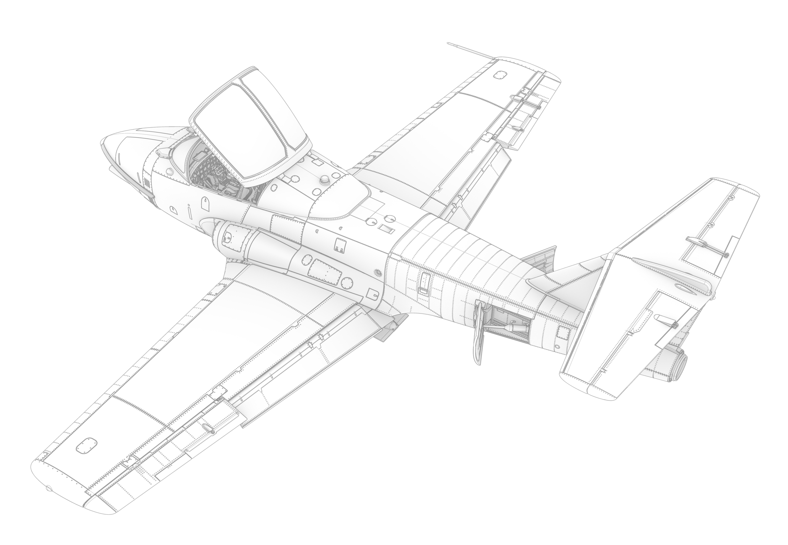 Reservation for : Canadair Tutor 1/32 - CFFTS (Early) - Image 3