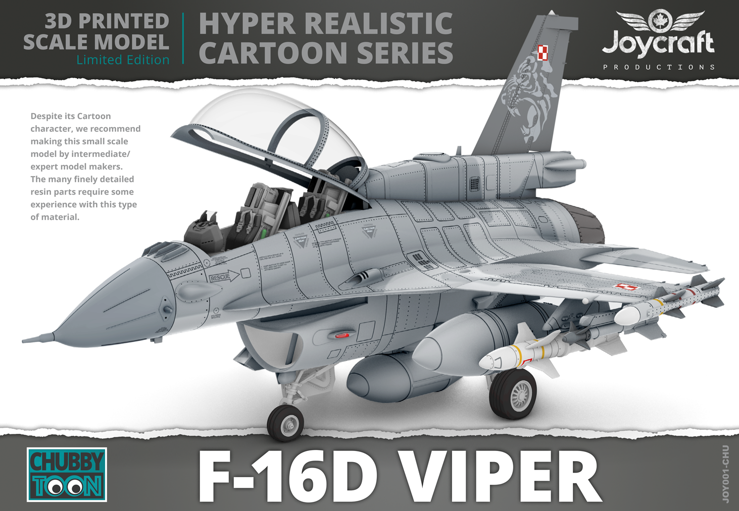 F-16D VIPER Toon - Chubby